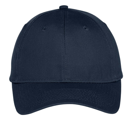 Port Authority Six-Panel Unstructured Twill Cap. C914