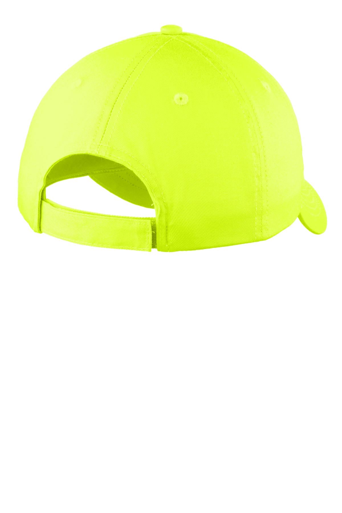 Port Authority Six-Panel Unstructured Twill Cap. C914