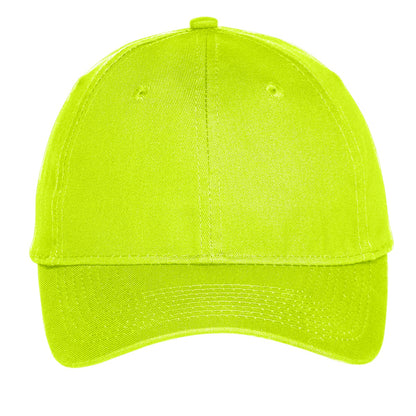Port Authority Six-Panel Unstructured Twill Cap. C914