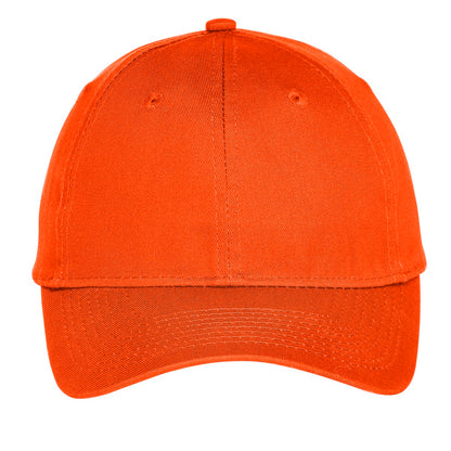 Port Authority Six-Panel Unstructured Twill Cap. C914