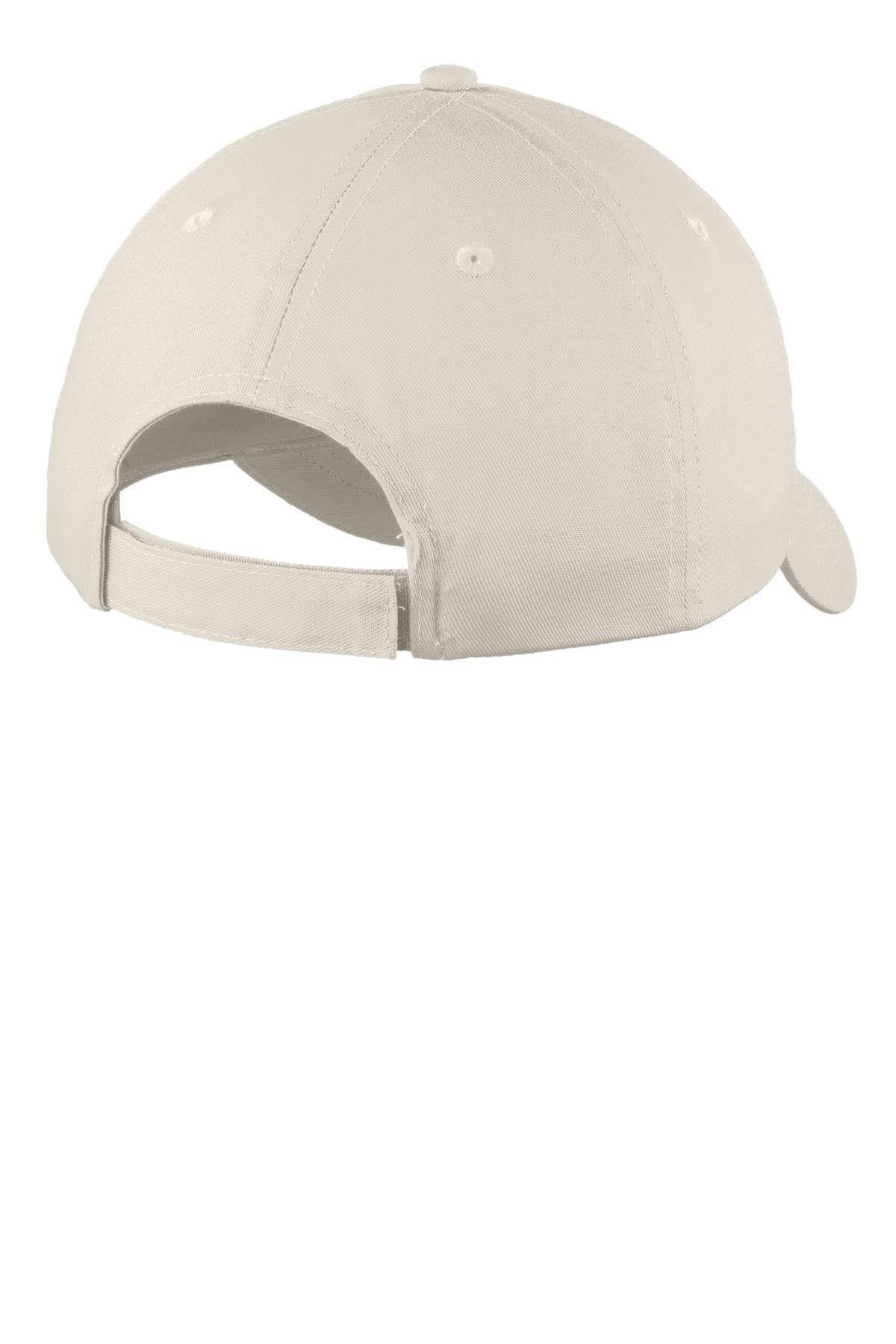 Port Authority Six-Panel Unstructured Twill Cap. C914