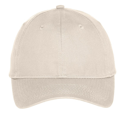 Port Authority Six-Panel Unstructured Twill Cap. C914