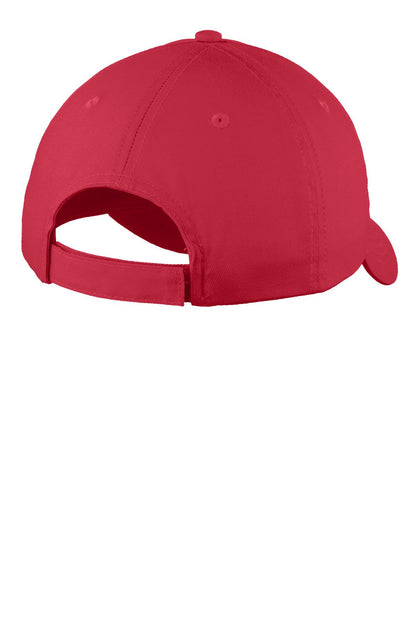 Port Authority Six-Panel Unstructured Twill Cap. C914