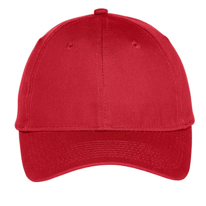Port Authority Six-Panel Unstructured Twill Cap. C914