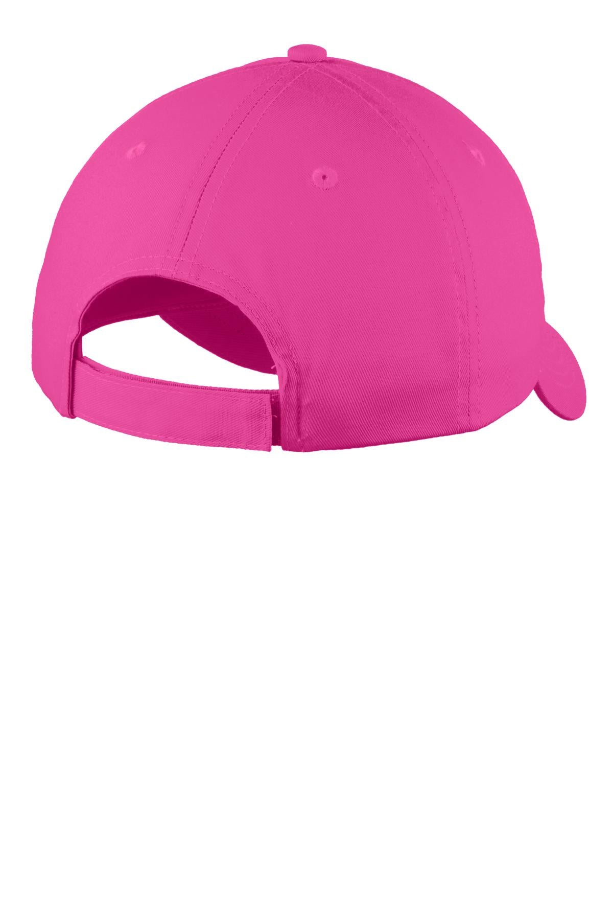 Port Authority Six-Panel Unstructured Twill Cap. C914
