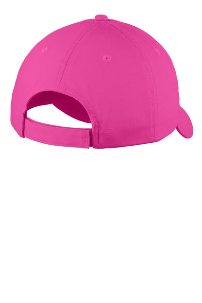 Port Authority Six-Panel Unstructured Twill Cap. C914