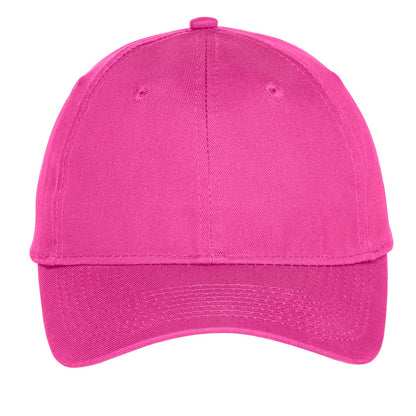 Port Authority Six-Panel Unstructured Twill Cap. C914