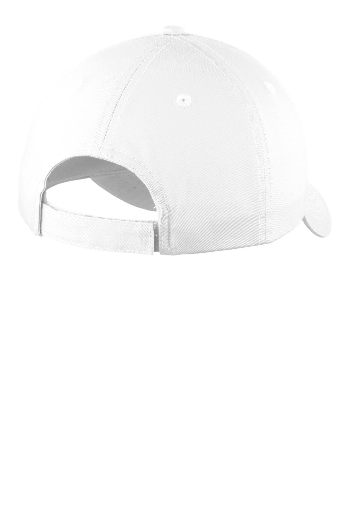 Port Authority Six-Panel Unstructured Twill Cap. C914