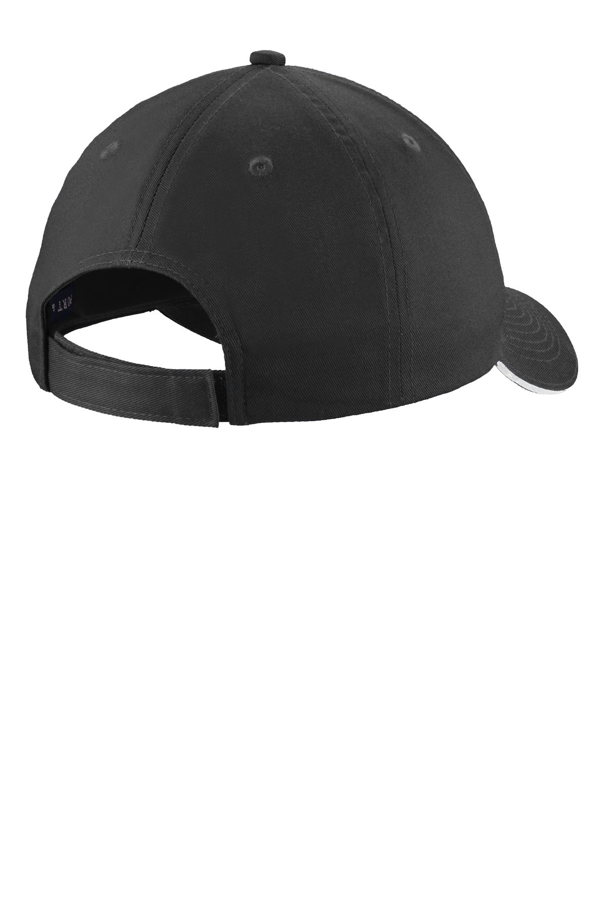 Port Authority Unstructured Sandwich Bill Cap. C919