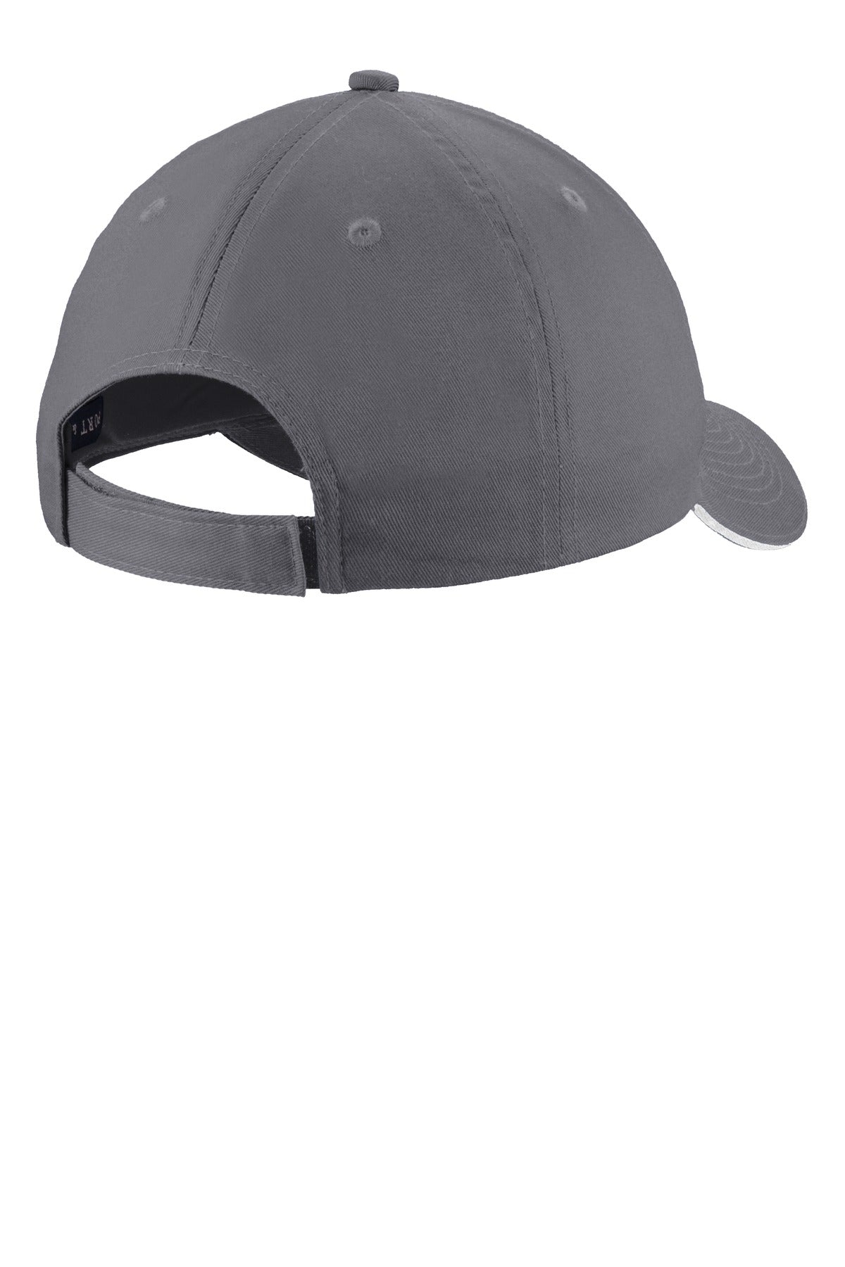 Port Authority Unstructured Sandwich Bill Cap. C919