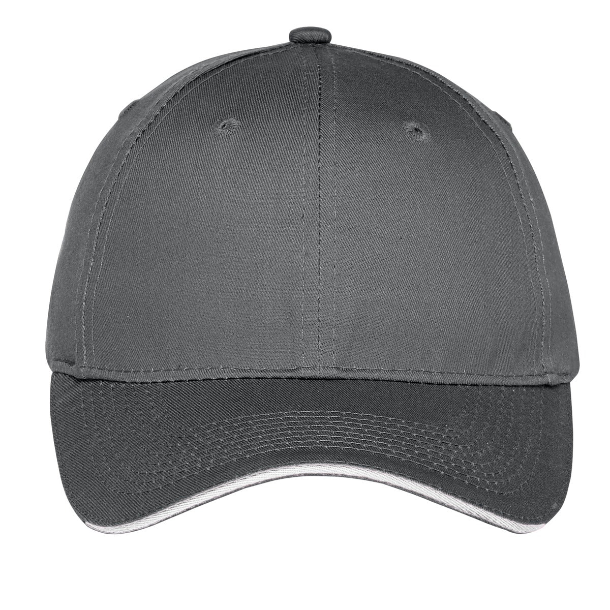 Port Authority Unstructured Sandwich Bill Cap. C919