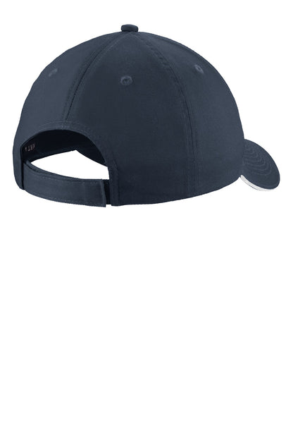 Port Authority Unstructured Sandwich Bill Cap. C919