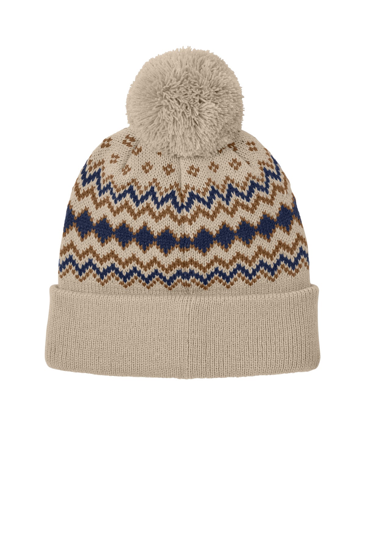 Port Authority Alpine Pom Beanie C991