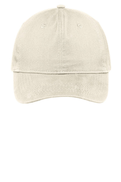 Port Authority Brushed Twill Low Profile Cap.  CP77