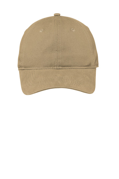 Port Authority Soft Brushed Canvas Cap. CP96
