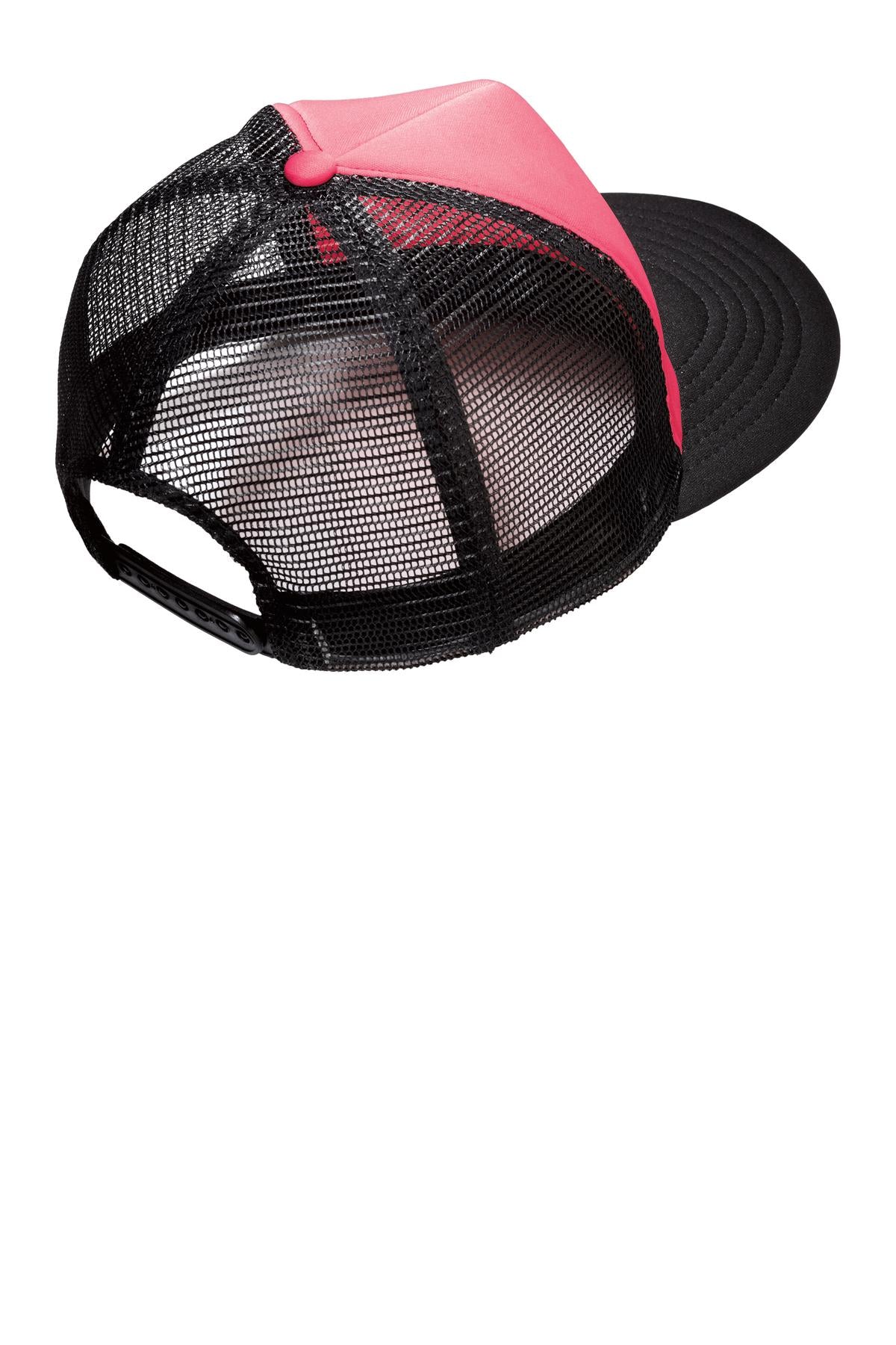 District Flat Bill Snapback Trucker Cap. DT624