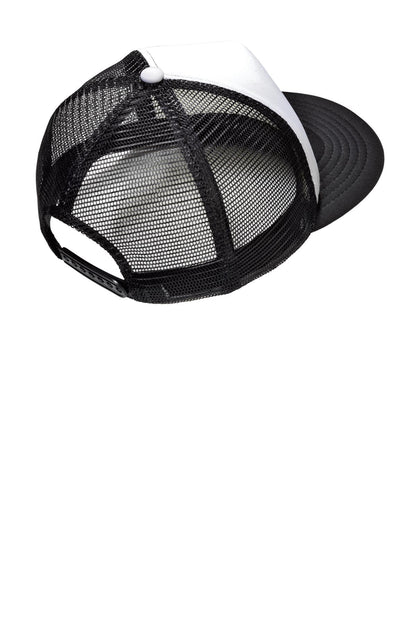District Flat Bill Snapback Trucker Cap. DT624