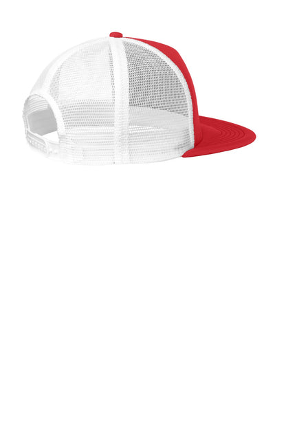 District Flat Bill Snapback Trucker Cap. DT624
