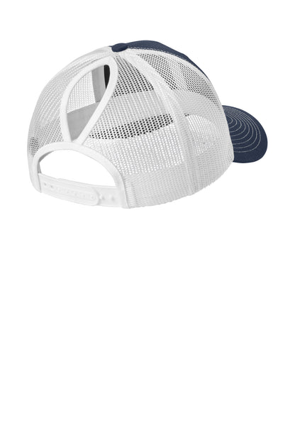 Port Authority Snapback Ponytail Trucker Cap LC401
