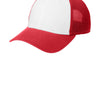 White/ Scarlet Red