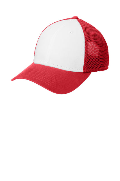 New Era Snapback Contrast Front Mesh Cap. NE204