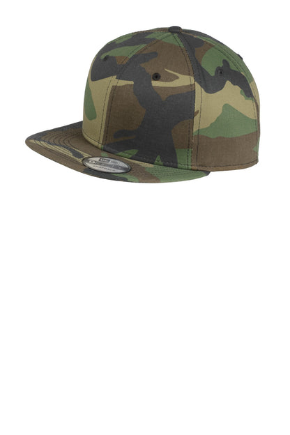 New Era - Flat Bill Snapback Cap. NE400