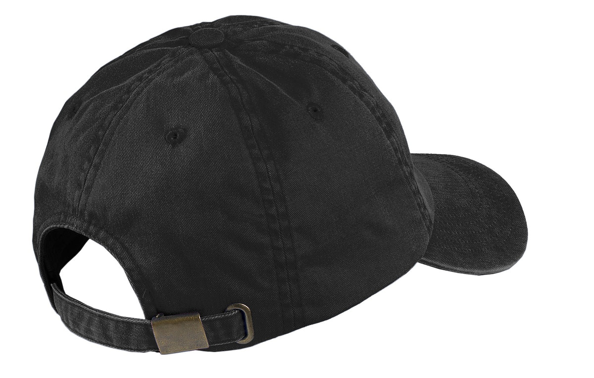 Port Authority Garment-Washed Cap.  PWU