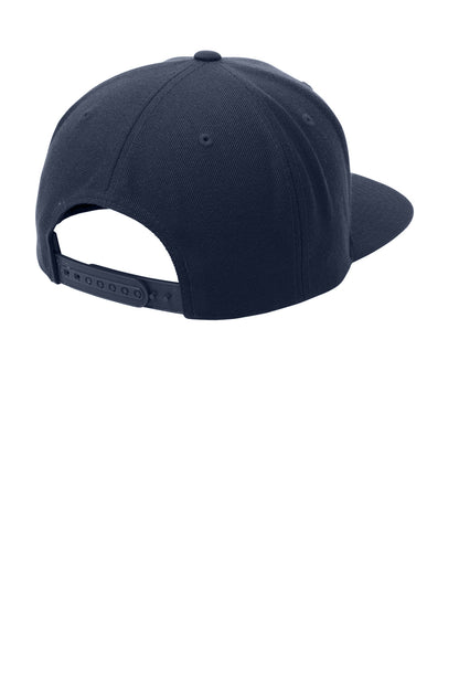 Sport-Tek YP Classics Flat Bill Snapback Cap. STC19