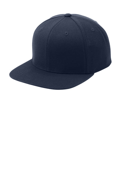 Sport-Tek YP Classics Flat Bill Snapback Cap. STC19