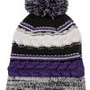 Purple/ Black/ White