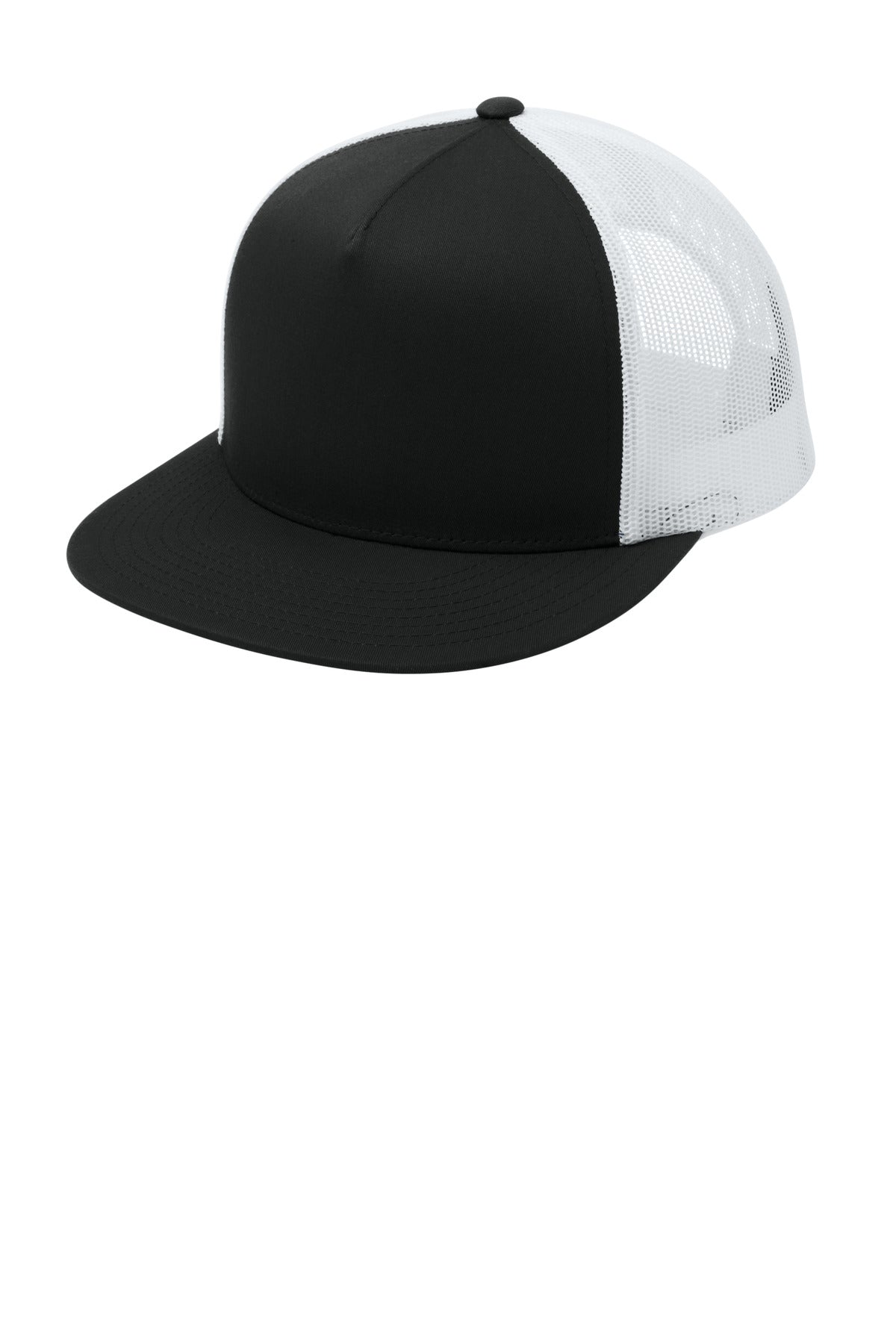 Sport-Tek YP Classics  5-Panel Classic Trucker Mesh Back Cap. STC38