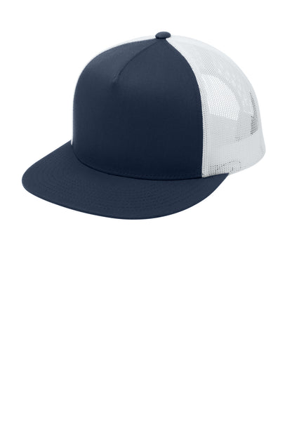 Sport-Tek YP Classics  5-Panel Classic Trucker Mesh Back Cap. STC38
