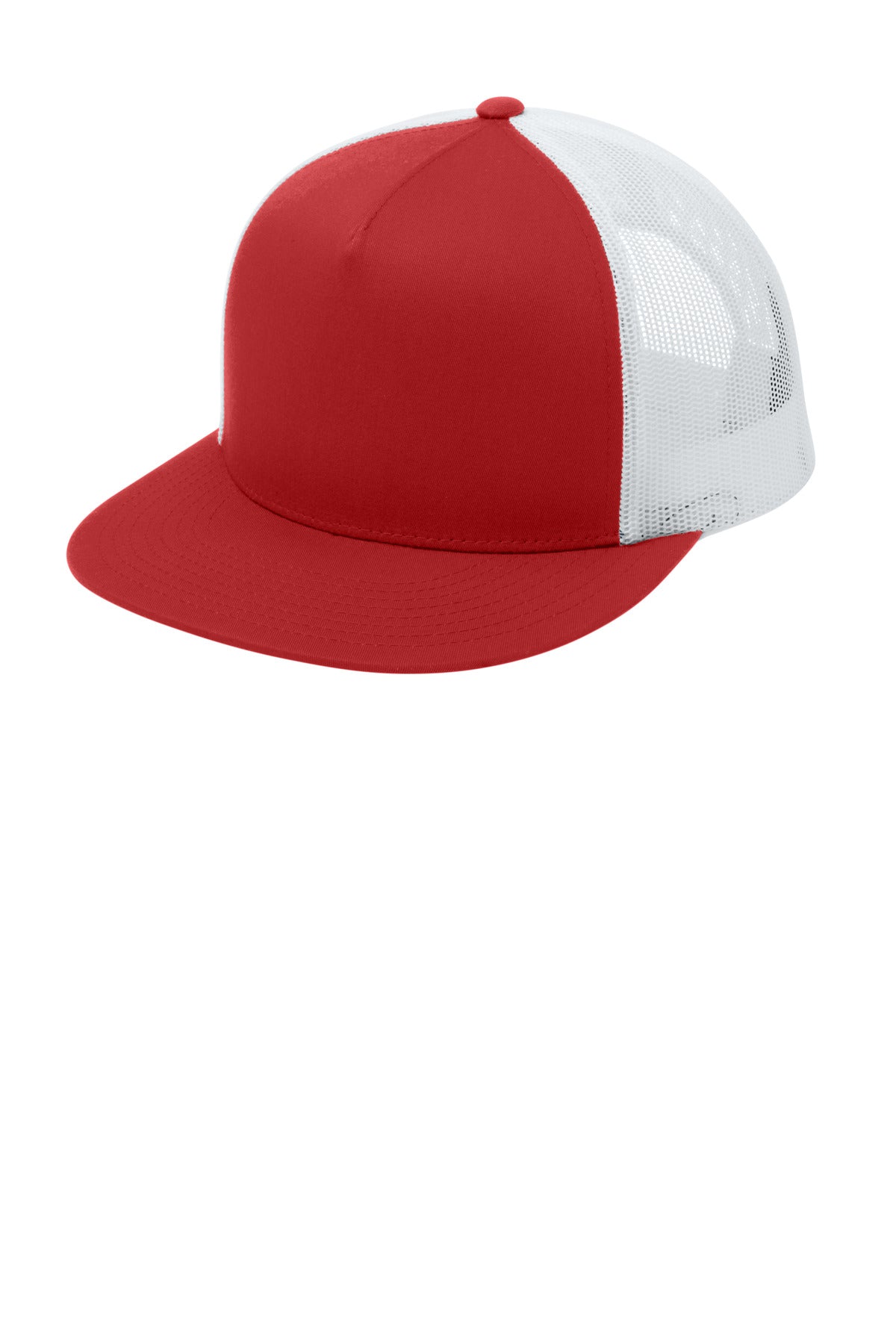 Sport-Tek YP Classics  5-Panel Classic Trucker Mesh Back Cap. STC38