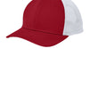 Deep Red/ White