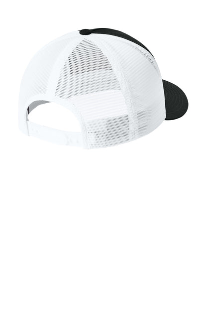 Sport-Tek Stretch-Tek 5-Panel Trucker Cap STC75