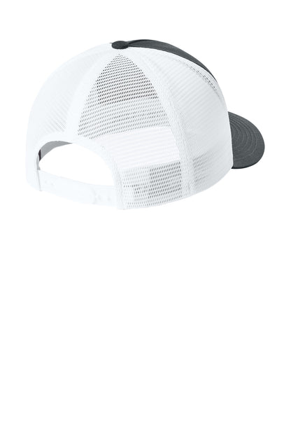 Sport-Tek Stretch-Tek 5-Panel Trucker Cap STC75