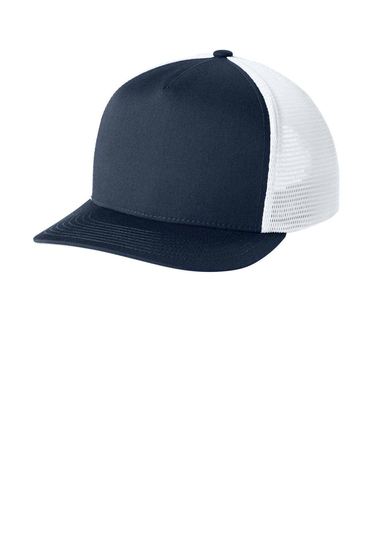 Sport-Tek Stretch-Tek 5-Panel Trucker Cap STC75