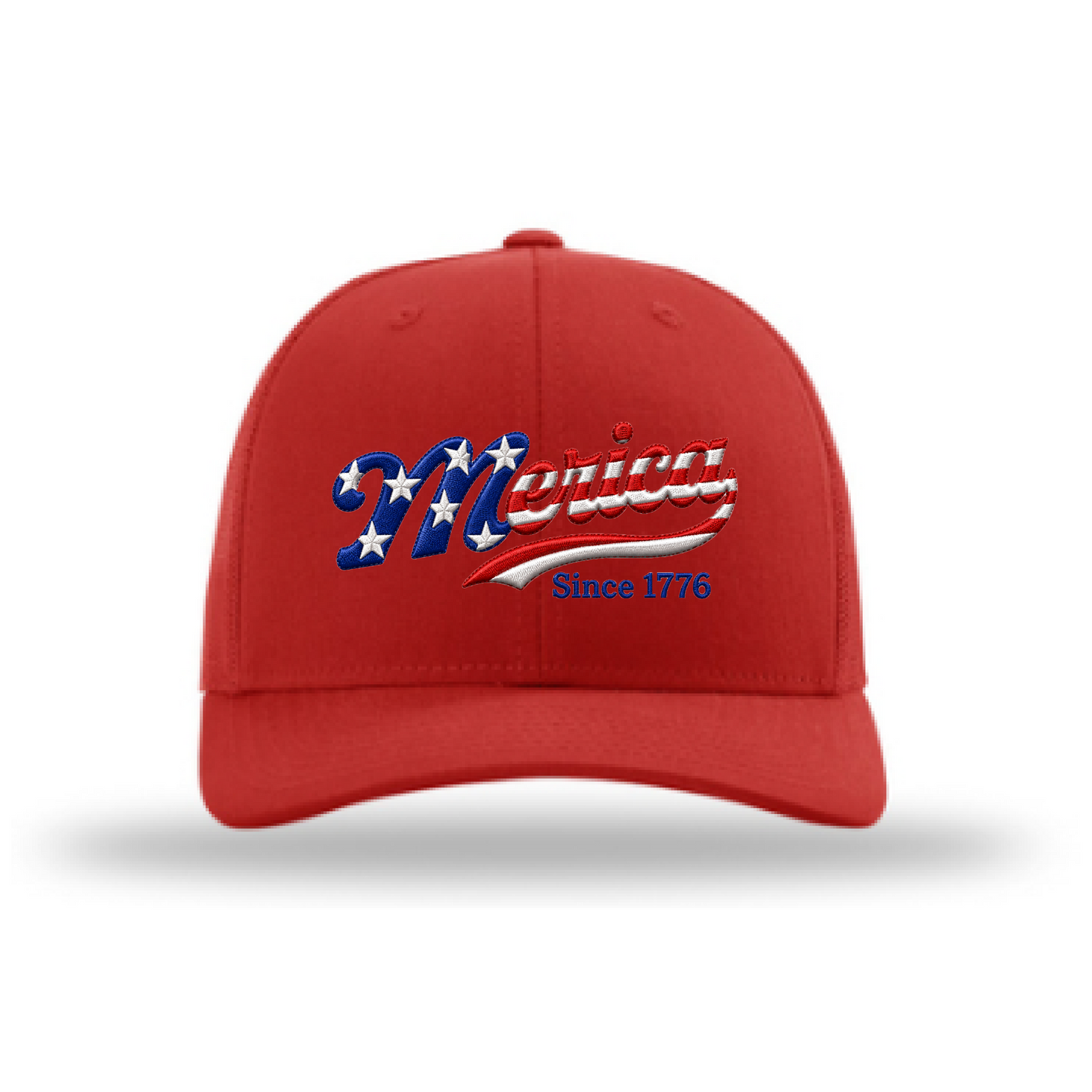 Merica Since 1776 Richardson 112 Hat - Red