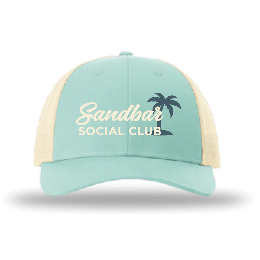 Sandbar Social Club Richardson 115 Aruba Blue Beach Hat